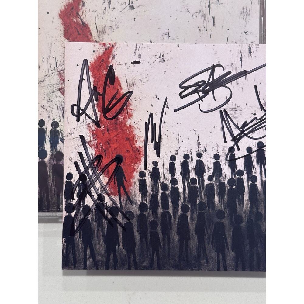 Three Days Grace SIGNED Alienation CD AUTOGRAPHED #1 - Picture 3 of 9
